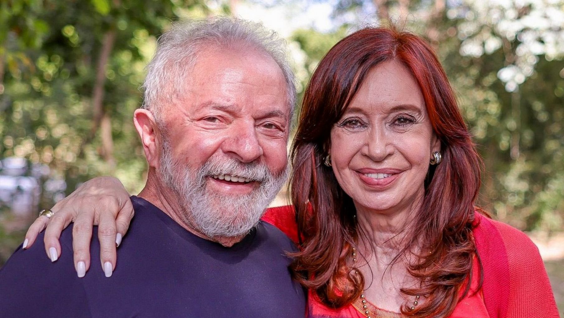 Cristina Kirchner se reunió con el ex mandatario de Brasil Lula Da Silva